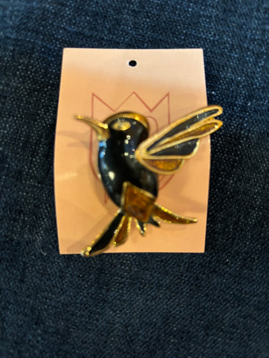 Vintage Hummingbird Pin