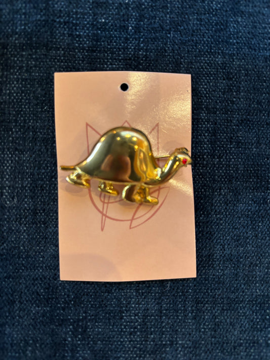 Coro Turtle Pin 80s