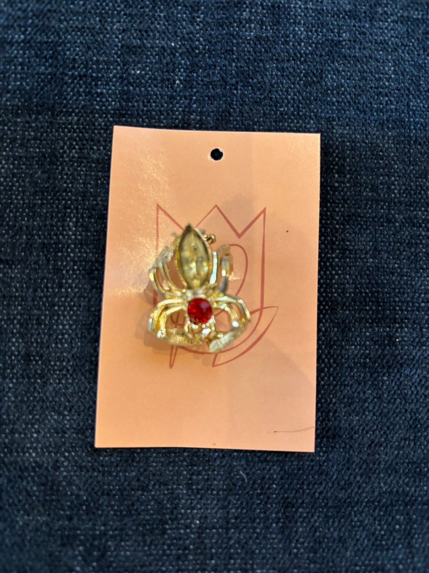 Spider Brooch 80s