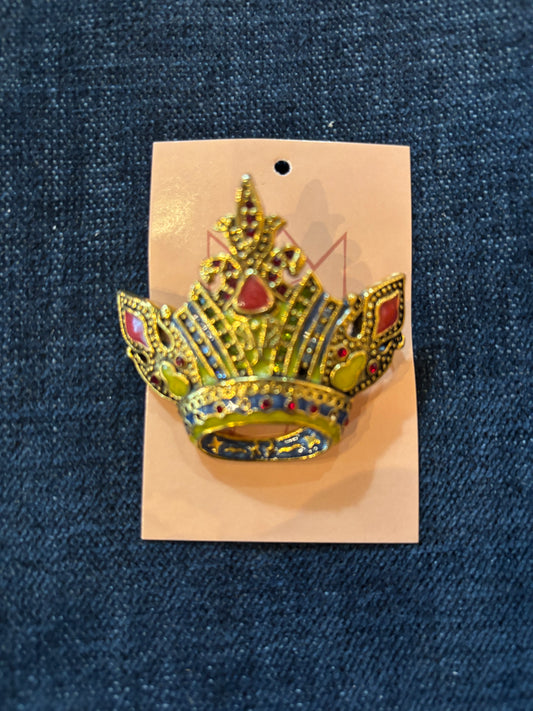Crown Multi Color Vintage 1980s
