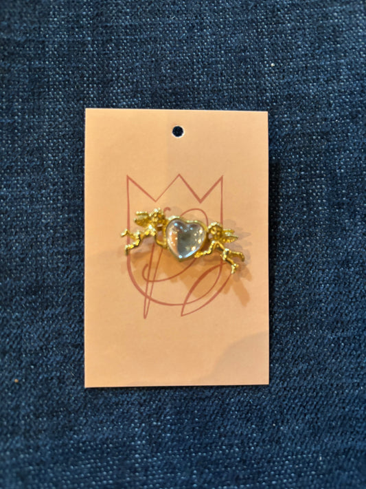 Moschino Brooch Angels