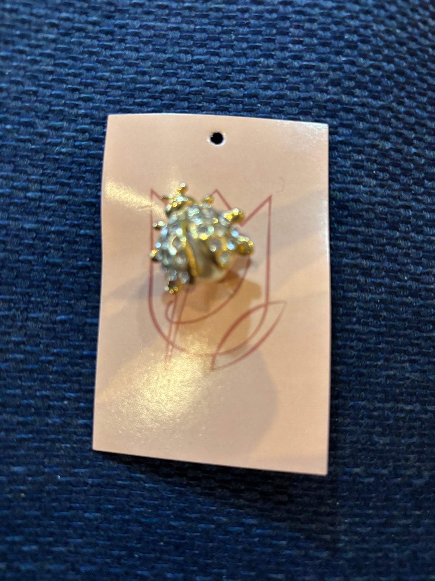 Lady Bug Brooch 90s