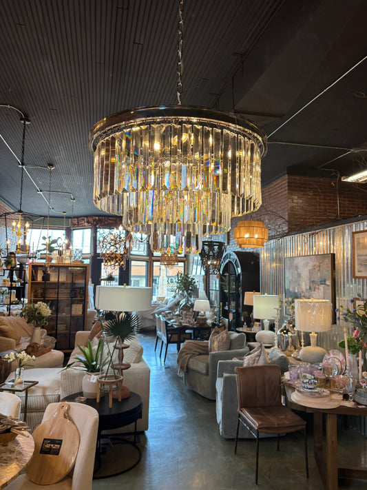 3 Tier Cyrstal Chandelier