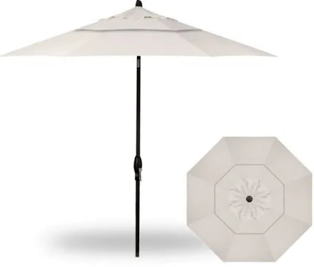 Treasure Garden 9" Auto Umbrella Vanilla