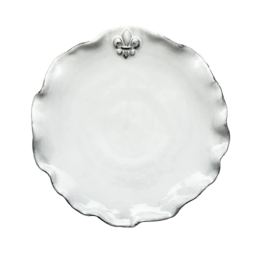 Fleur De Lis Dinner Plate