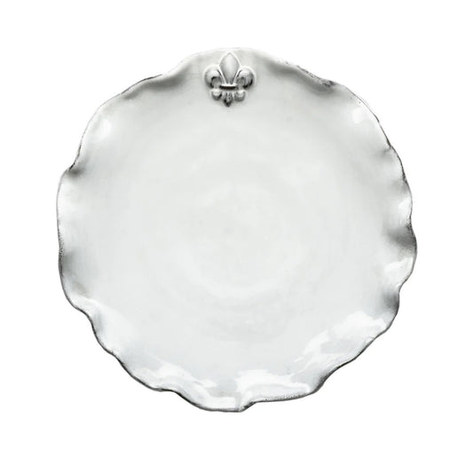 Fleur De Lis Dinner Plate