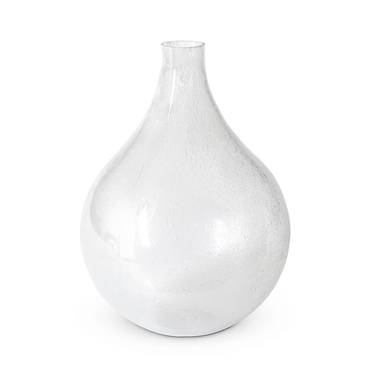Large Raindrop Glass Oversized Vase