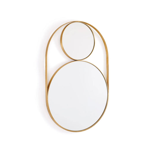 Aretha Mirror Brushed Gold