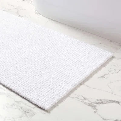 Modesto Bath Rug White Small