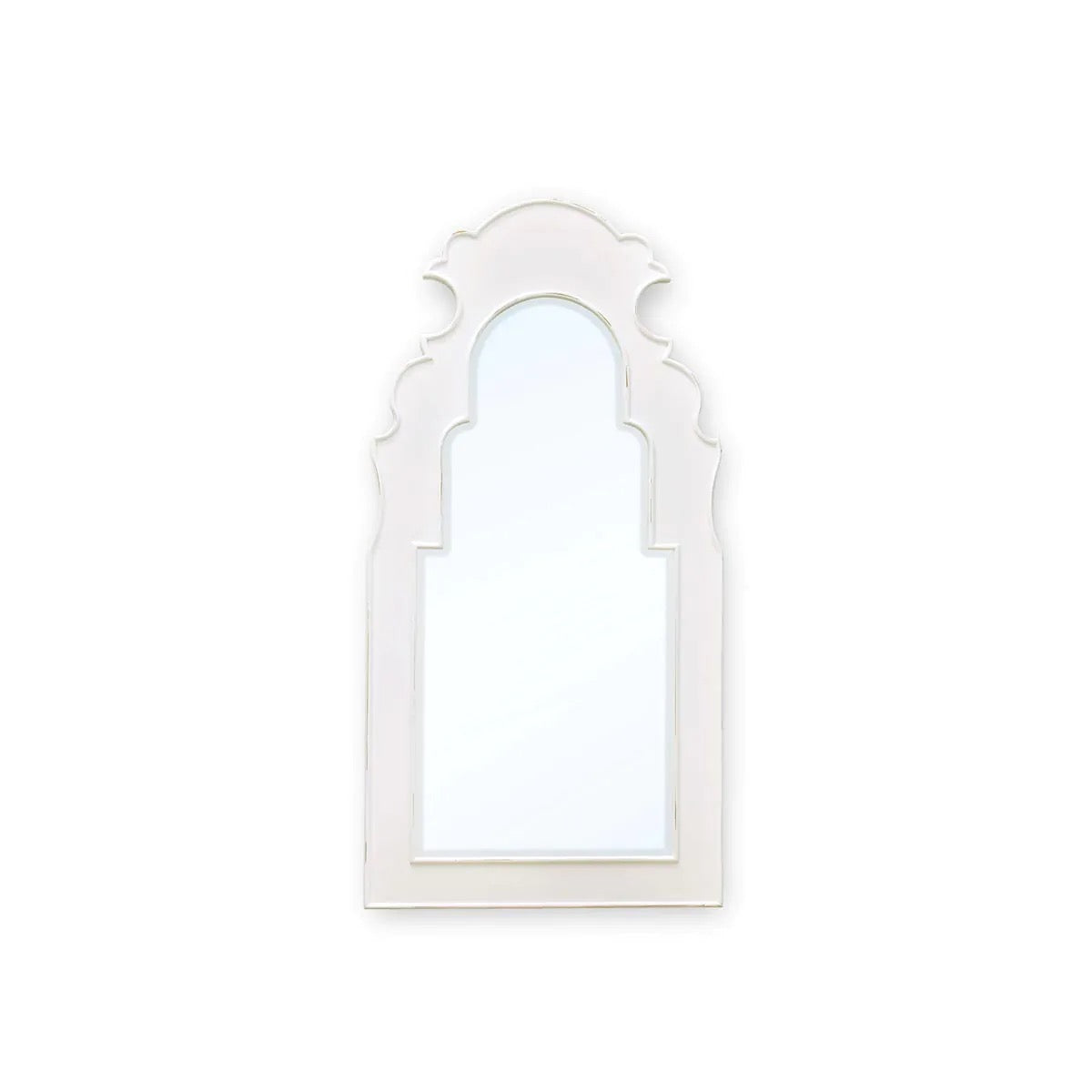 Lotus Mirror 28"W x 55"H Black