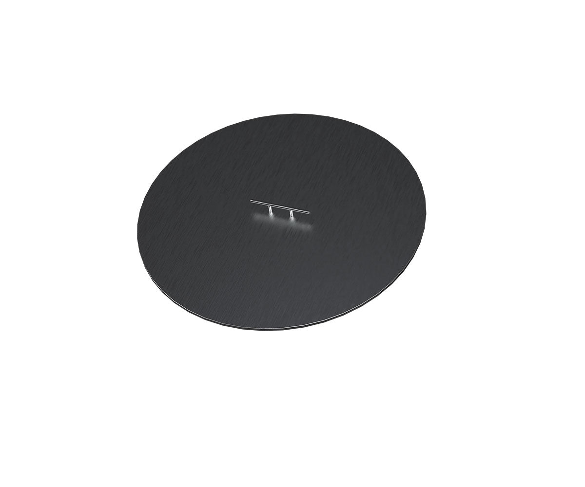 Round Stainless Firetable Lid 20-3/4"Daim.