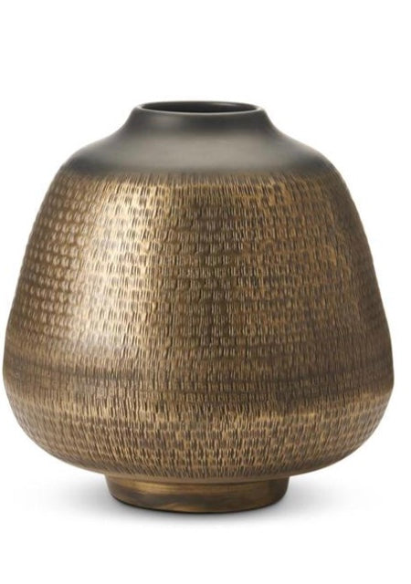 Black & Gold Vase M