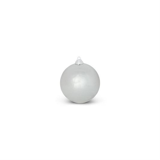 Silver Shiny Shatterproof Ornament