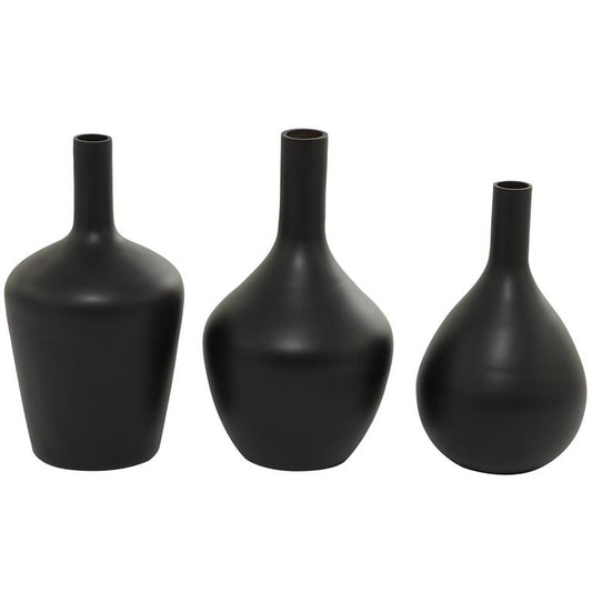Glass Vase Black