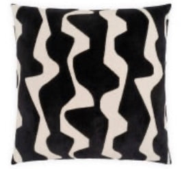 Spazzio Ebony Pillow 22 x 22