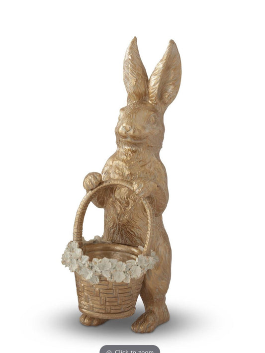 17in Bunny w/Basket