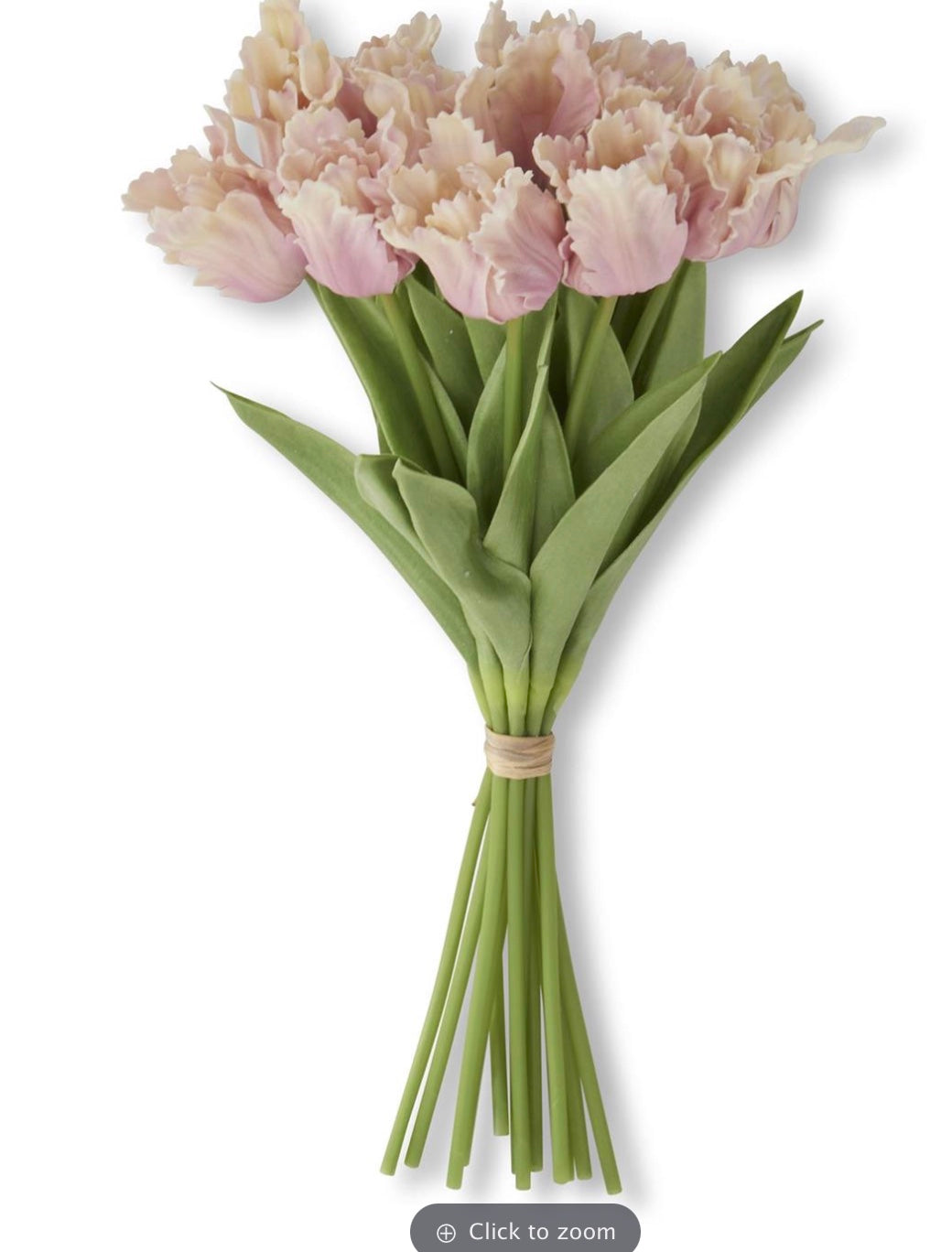 Real Touch Tulips Pink/Cre