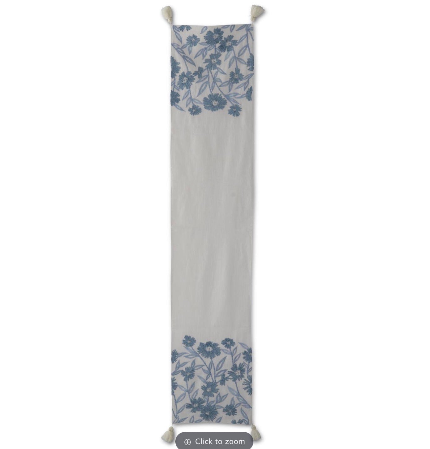 Blue Flower Runner