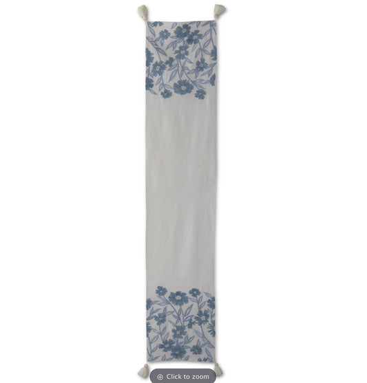 Blue Flower Runner