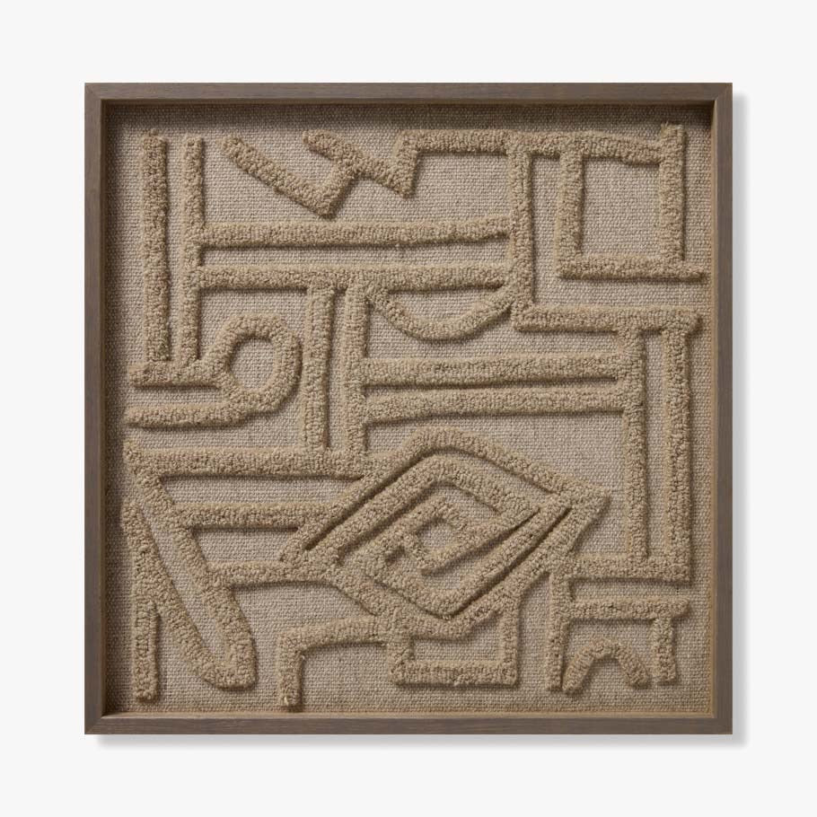 Symbolism Wood Frame Artwork 28x2823