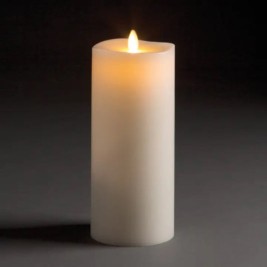 Lightly Moving Flame Candle 3"x8"