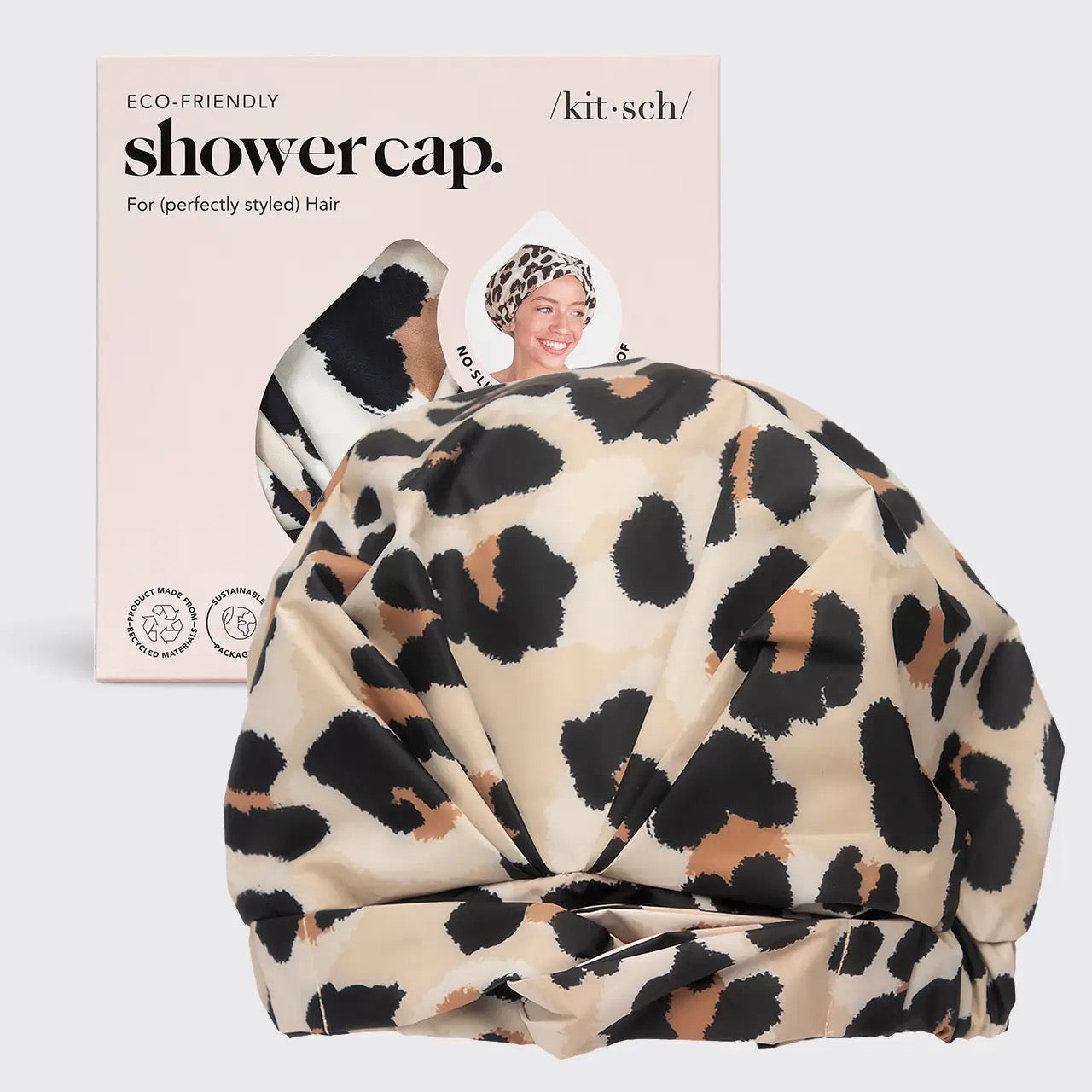 Luxury Shower Cap Leopard