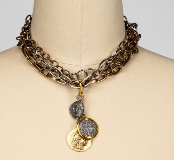 Rustica Chain with Coins Cluster