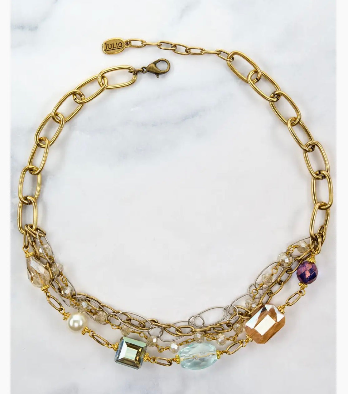 Vision Champagne Pastel Necklace