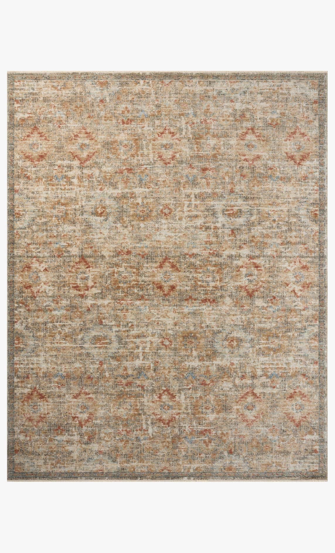 Herther 8x10 Rug Grey/Sunset