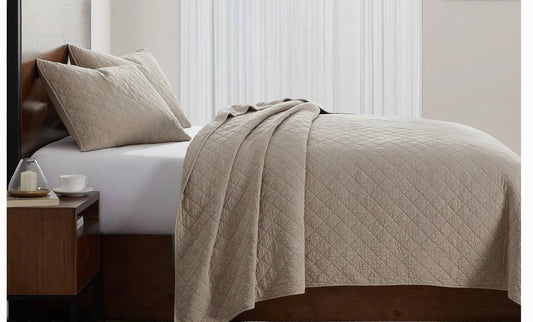 Stonewashed Cotton Gauze Quilt King