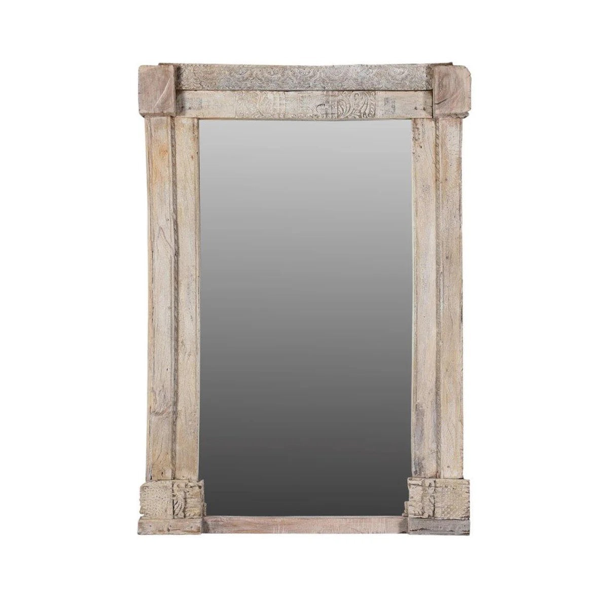 Alta Floor Mirror White 54"Wx85"H