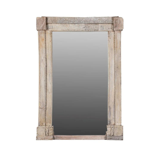 Alta Floor Mirror White 54"Wx85"H