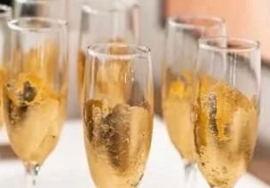 Melissa Warnke Stemless Champagne Flutes