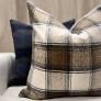 McKenna Walnut Plain Pillow 12x25