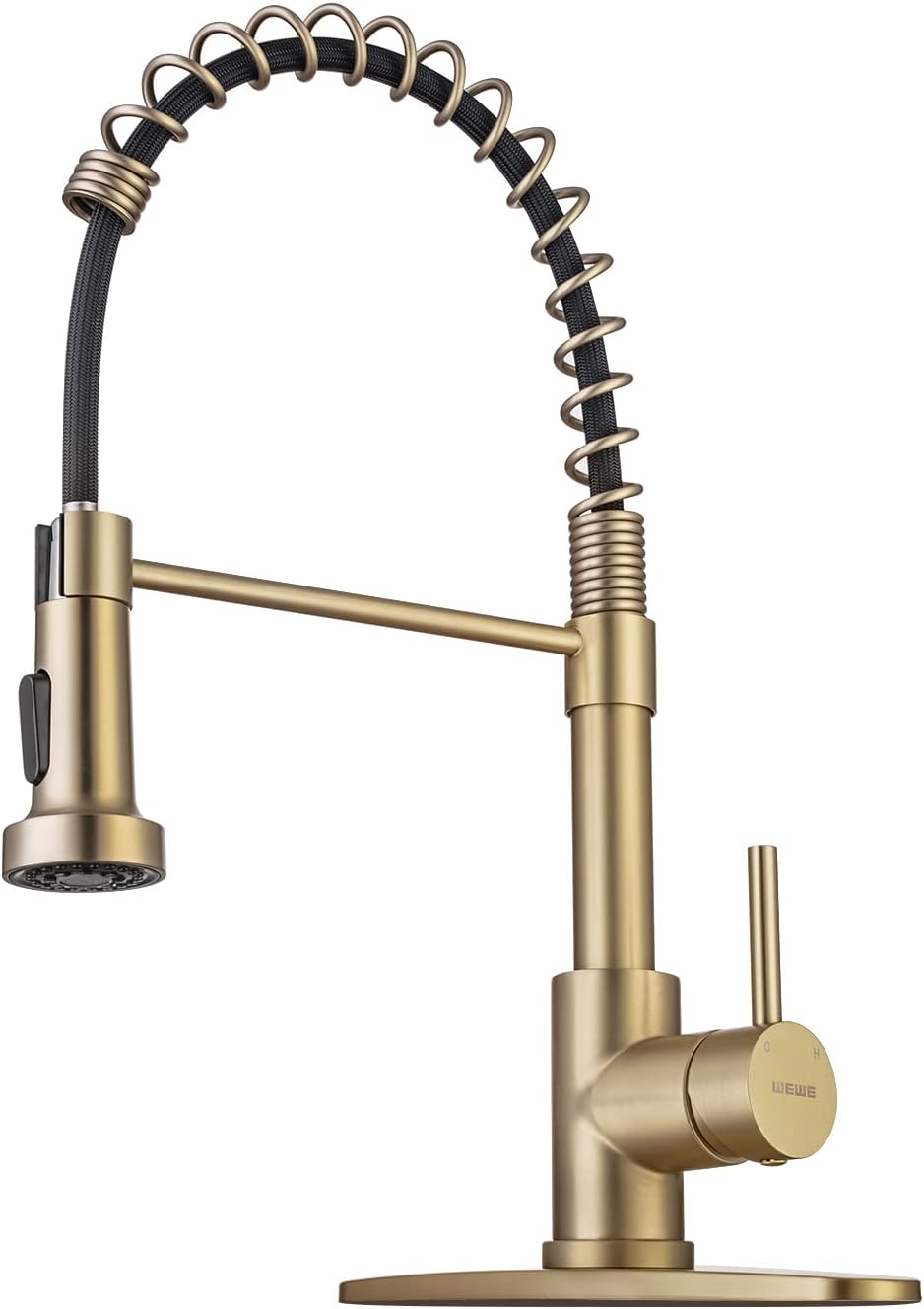 Brushed Nickel Kitchen Faucet