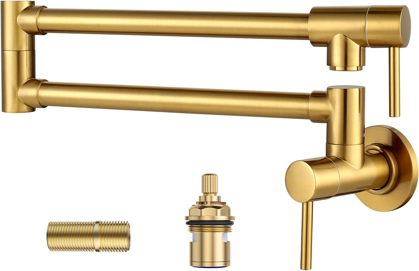Pot Filler Faucet Brushed Gold