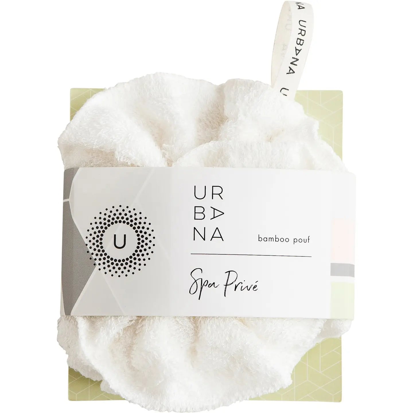 Spa Price Bamboo Pouf