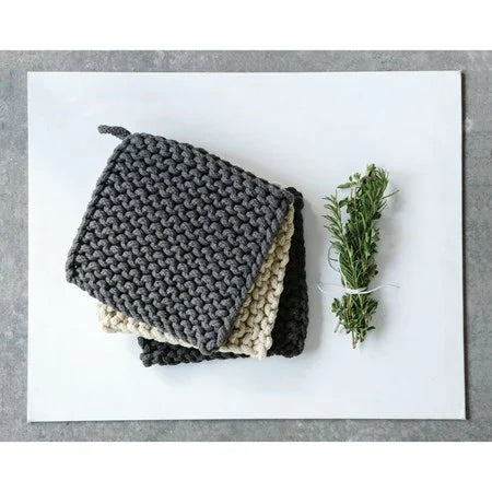 Cotton Crocheted Pot Holders