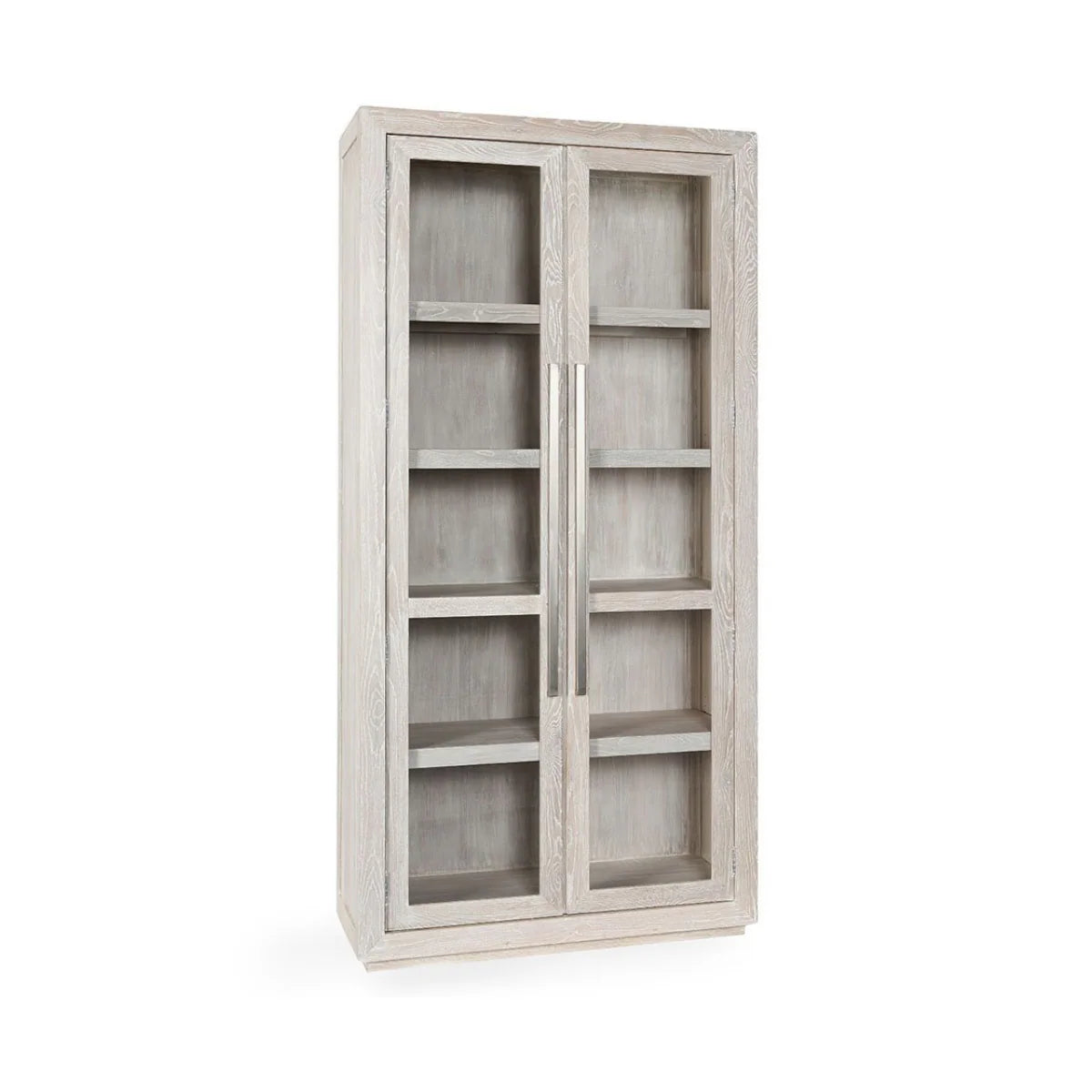 Bradley Oak Wood Tall Cabinet